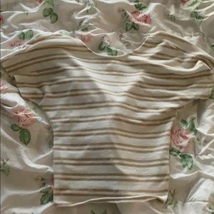 Altar’d State, Open Back Striped Tee